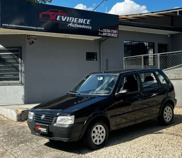 Carro Fiat Uno Mille 2008 Fire 1.0 (Flex) 4P