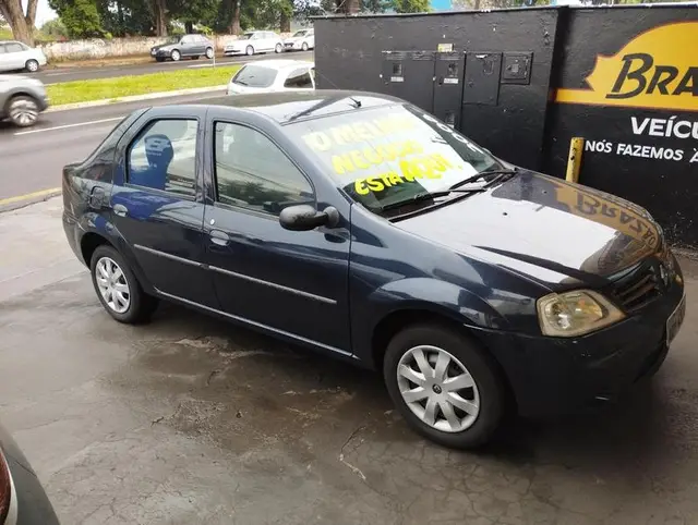 Carro Renault Logan 2008 Authentique 1.0 16V (flex)