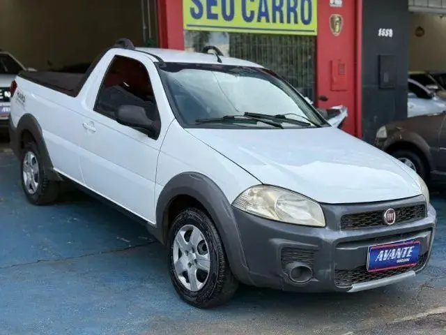 Carro Fiat Strada 2017 Hard Working 1.4 (Flex) (Cabine Simples)