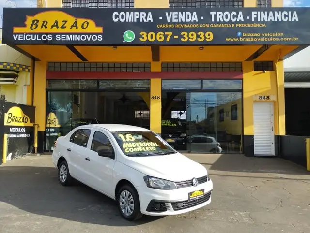 Carro Volkswagen Voyage 2018 1.6 Trendline (Flex)