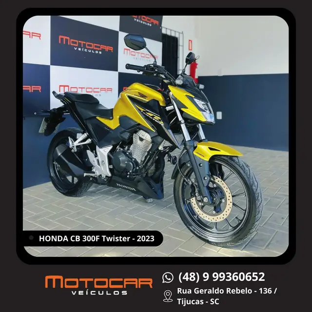 Carro Honda CB 300F Twister 2023 (CBS)