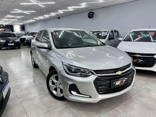 Carro Chevrolet Onix Plus 2021 1.0 Premier Turbo Flex (Aut)