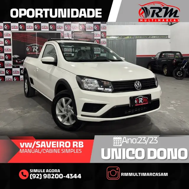 Carro Volkswagen Saveiro 2023 Robust 1.6 MSI CS (Flex)