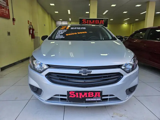 Carro Chevrolet Joy Plus 2021 Black 1.0