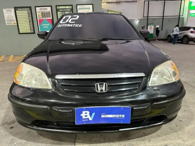 Carro Honda Civic 2002 Sedan LX 1.7 16V (Aut)