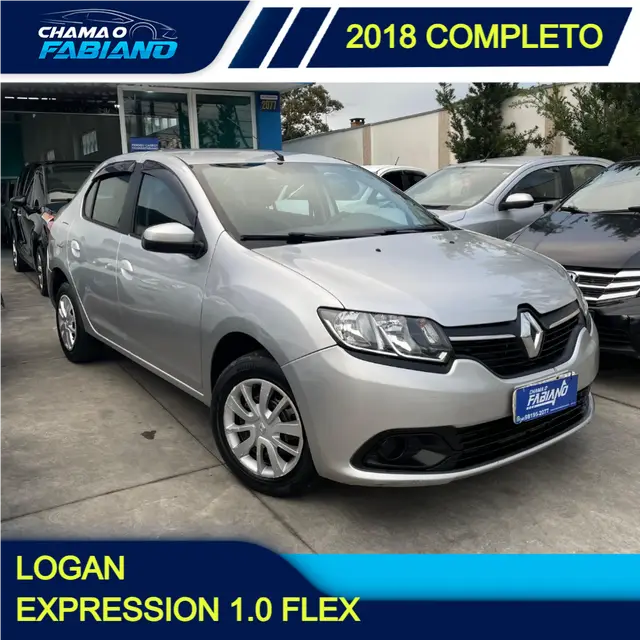 Carro Renault Logan 2018 Expression 1.0 12V SCe (Flex)