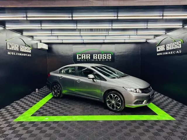 Carro Honda Civic 2015 LXS 1.8 i-VTEC (Aut) (Flex)
