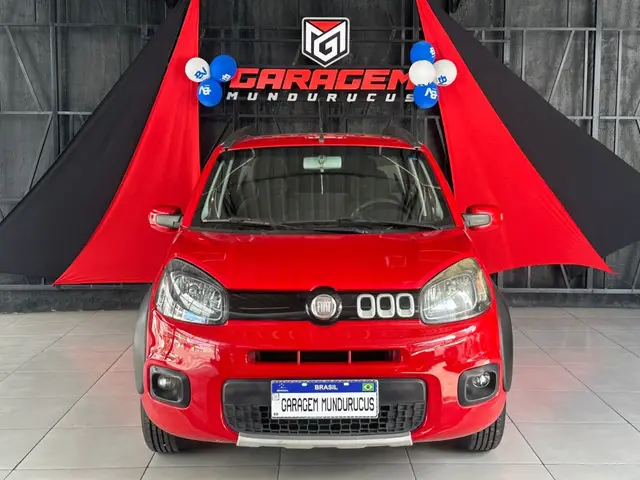 Carro Fiat Uno 2015 Way 1.0 8V (Flex) 4p