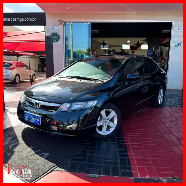 Carro Honda Civic 2008 New  LXS 1.8 16V (Flex)