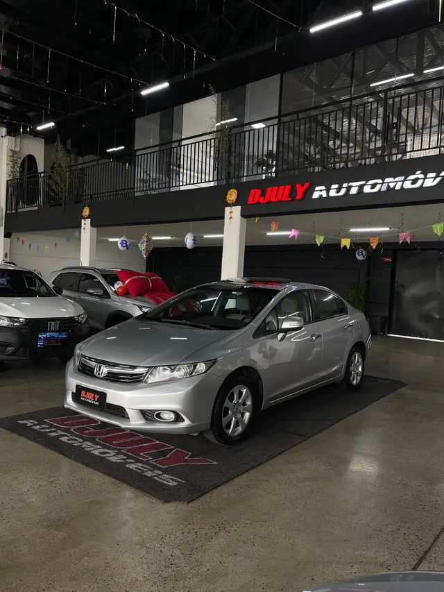 Carro Honda Civic 2013 New  EXS 1.8 16V i-VTEC (Aut) (Flex)