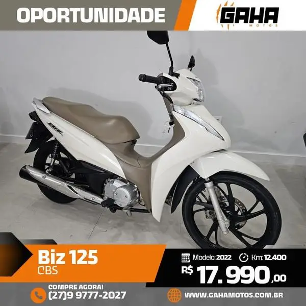 Carro Honda Biz 125i 2022 Flex