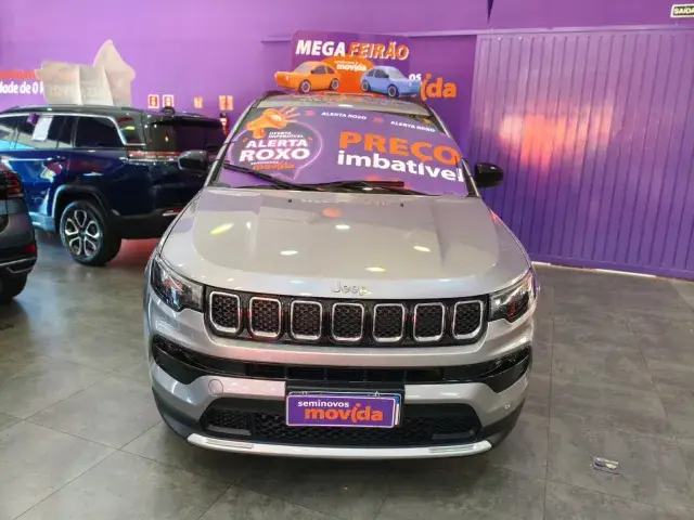 Carro Jeep Compass 2024 Longitude 1.3 T270 (Aut) (Flex)
