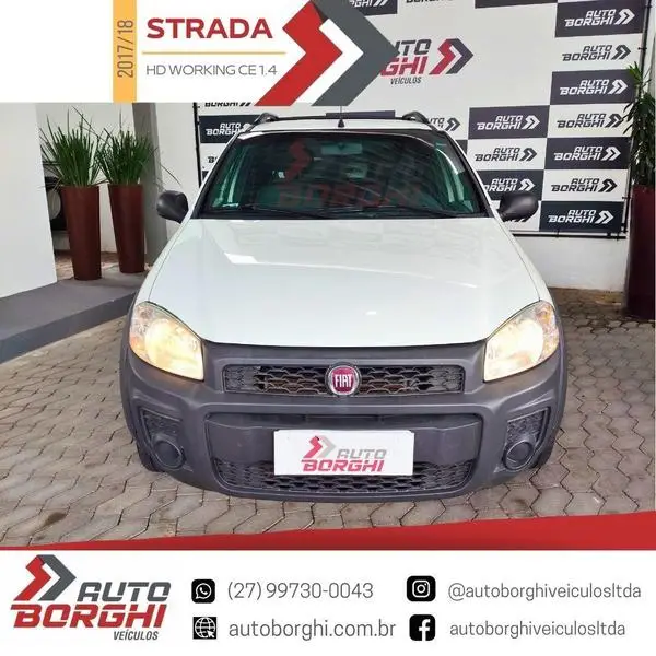 Carro Fiat Strada 2018 Hard Working 1.4 (Flex) (Cabine Estendida)