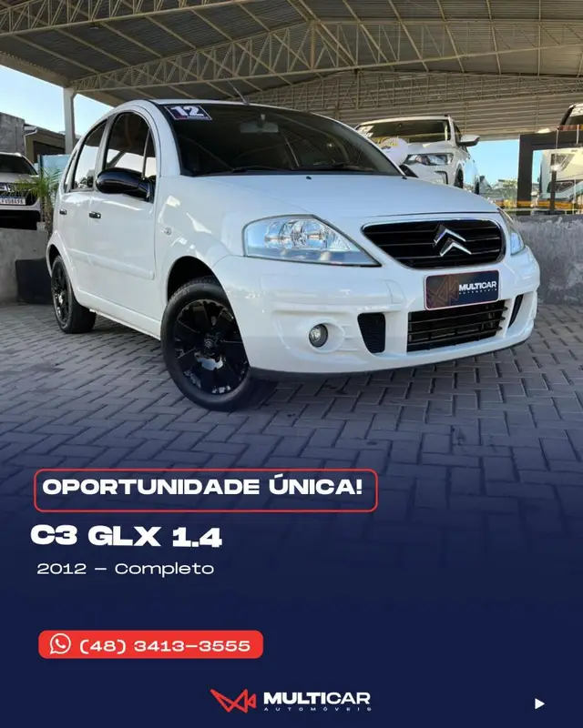 Carro Citroën C3 2012 GLX 1.4 8V (flex)