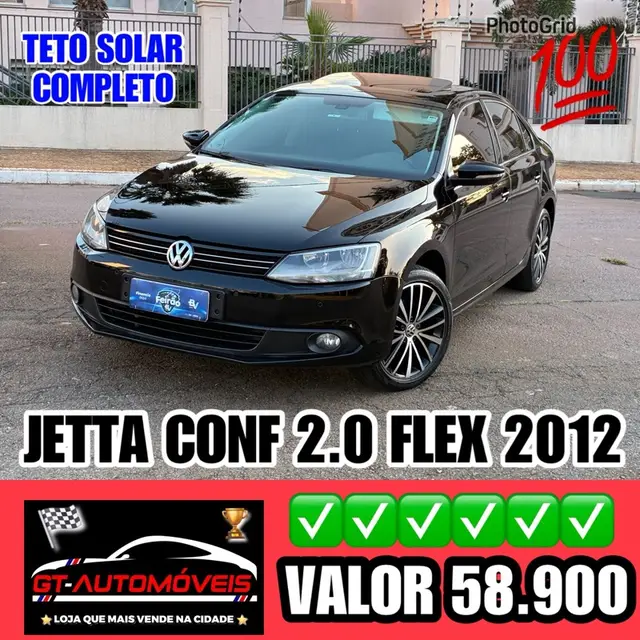 Carro Volkswagen Jetta 2012 2.0 Comfortline Tiptronic (Flex)
