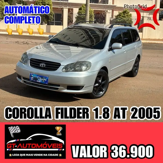 Carro Toyota Fielder 2005 1.8 16V (aut)