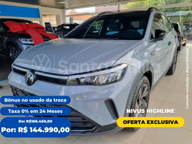 Carro Volkswagen Nivus 2025 Highline 200 TSI