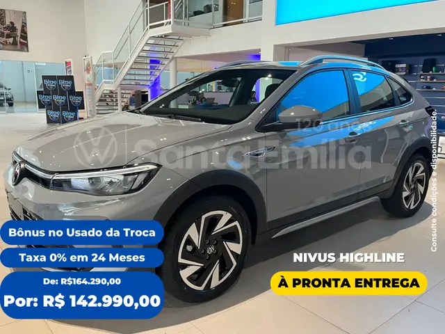 Carro Volkswagen Nivus 2025 Highline 200 TSI