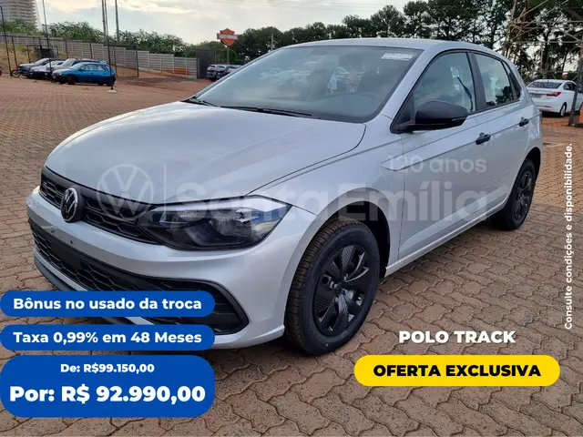 Carro Volkswagen Polo 2026 Track 1.0 Flex 12V