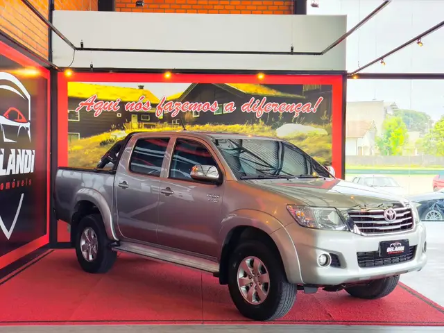 Carro Toyota Hilux Cabine Dupla 2015 Hilux 2.7 SRV CD 4x2 (Flex) (Aut)