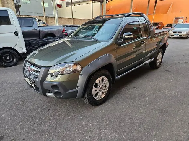 Carro Fiat Strada 2009 Adventure Locker 1.8 8V (Flex) (Cabine Estendida)
