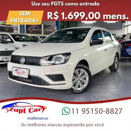Carro Volkswagen Voyage 2023 1.0 MPI (Flex)