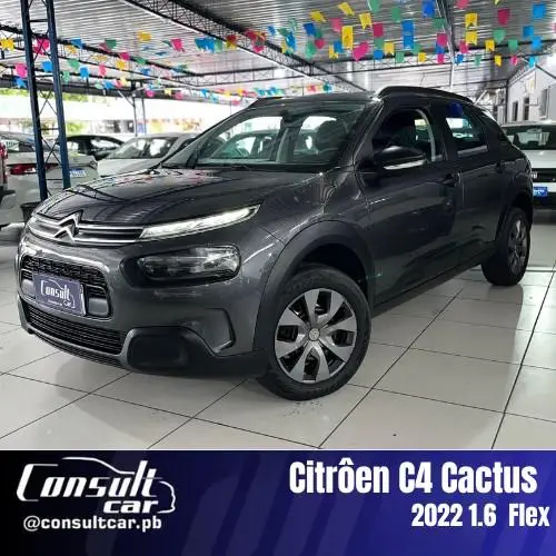 Carro Citroën C4 Cactus 2022 1.6 Live (Flex) (Aut)
