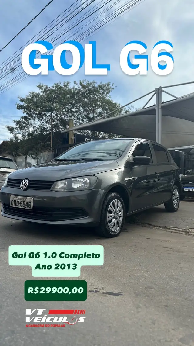Carro Volkswagen Gol 2013 Novo  1.0 TEC (Flex) 2p