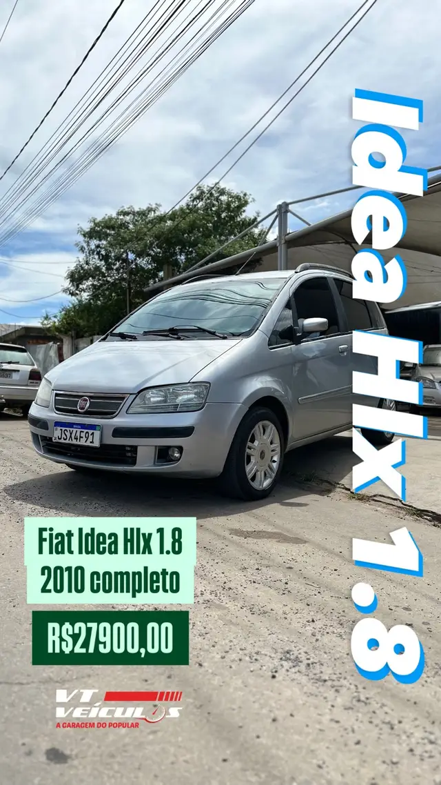 Carro Fiat Idea 2010 ELX 1.8 (Flex)