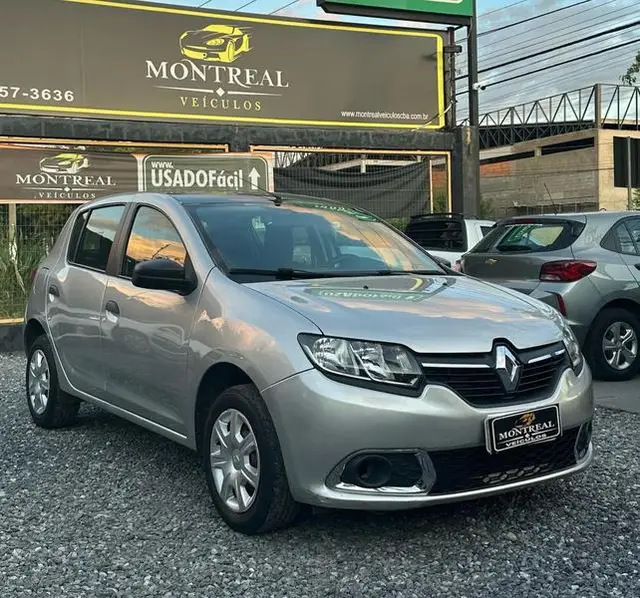 Carro Renault Sandero 2019 Authentique 1.0 12V SCe (Flex)