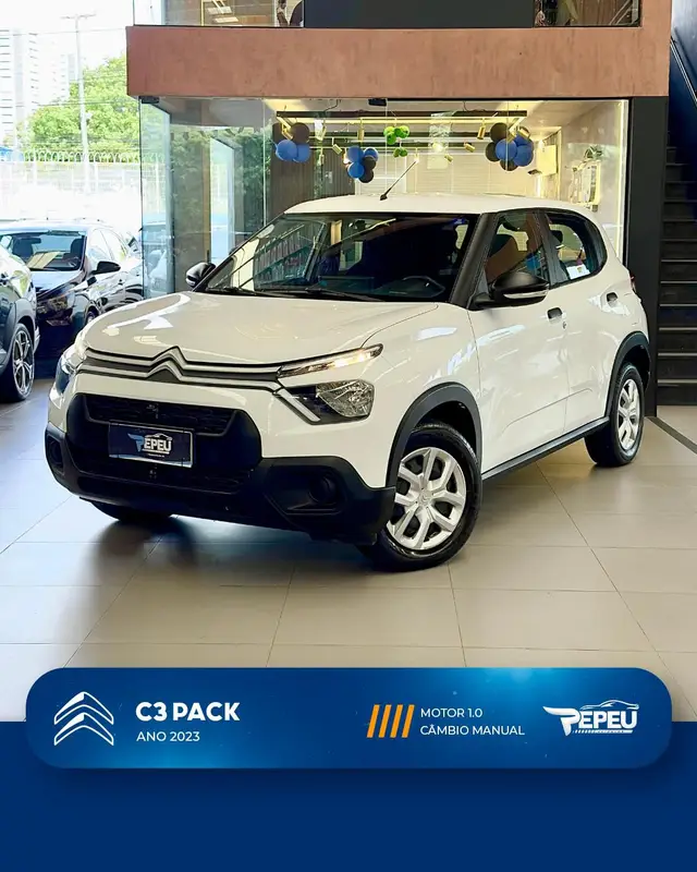 Carro Citroën C3 2023 Live Pack 1.0 (Flex)