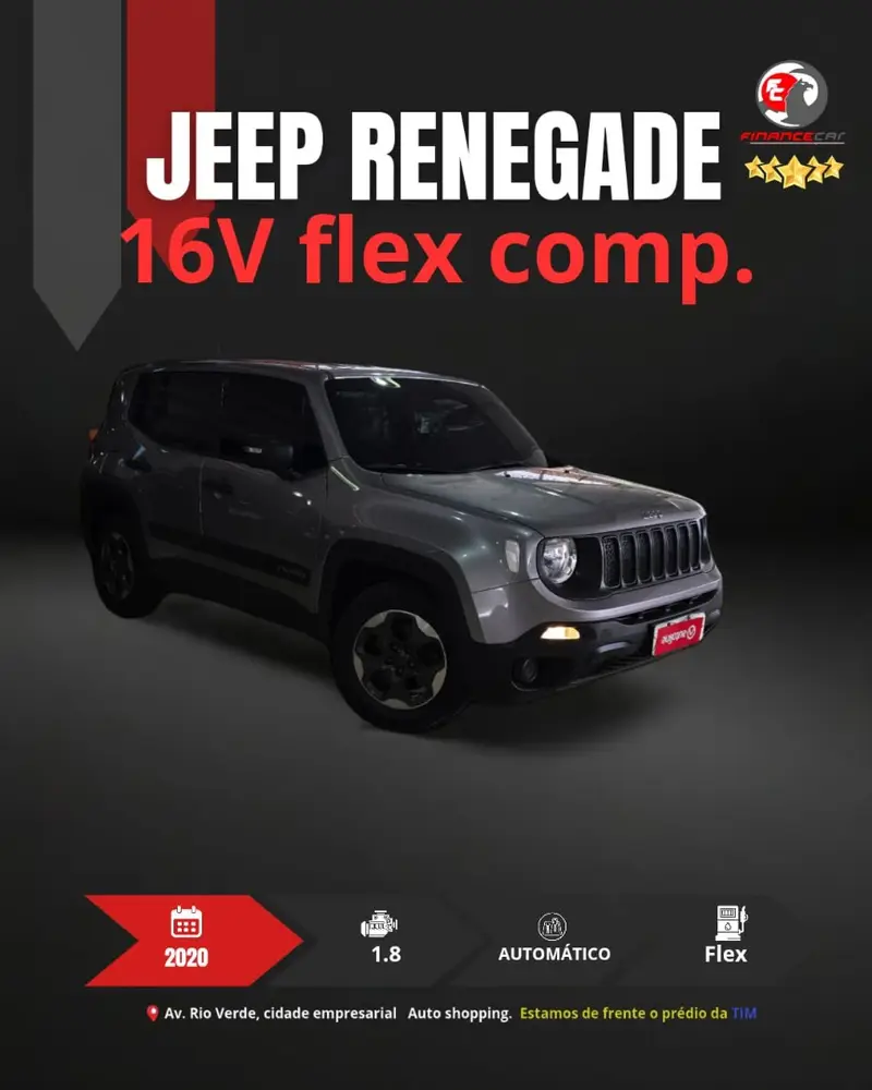 Jeep Renegade 1.8 4x2 (Aut) (Flex)