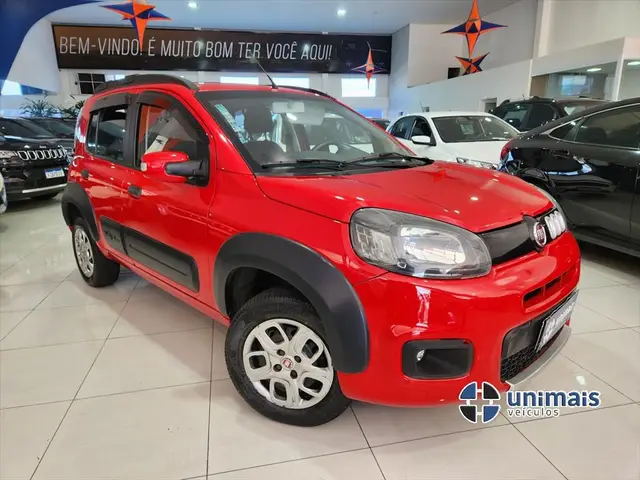 Carro Fiat Uno 2016 Way 1.0 8V (Flex) 4p