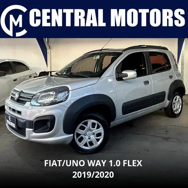 Carro Fiat Uno 2020 Way 1.0 Firefly (Flex)