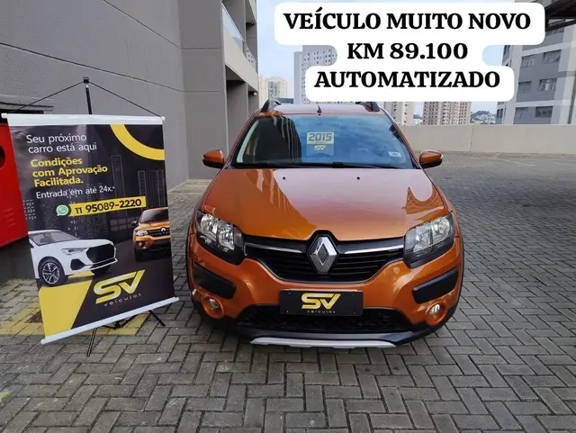 Carro Renault Sandero Stepway 2015 1.6 8V Easy-R (Flex)