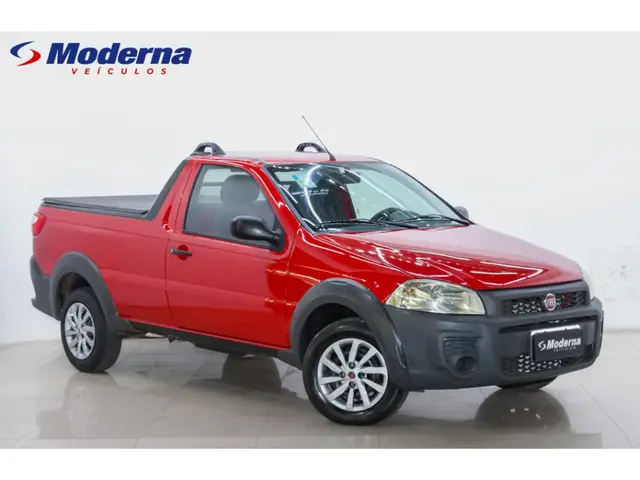 Carro Fiat Strada 2019 Hard Working 1.4 (Flex) (Cabine Simples)
