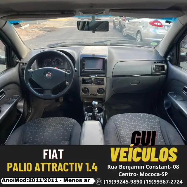 Carro Fiat Palio 2011 Attractive 1.4 8V (Flex)
