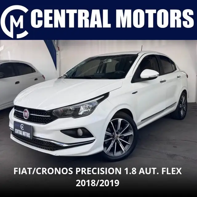Carro Fiat Cronos 2019 1.8 Precision E.Torq AT6 (Flex)