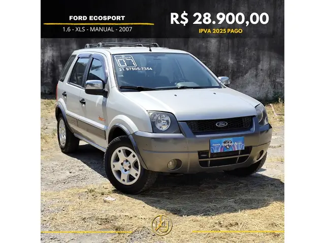 Carro Ford EcoSport 2007 Ecosport XLS 1.6 (Flex)
