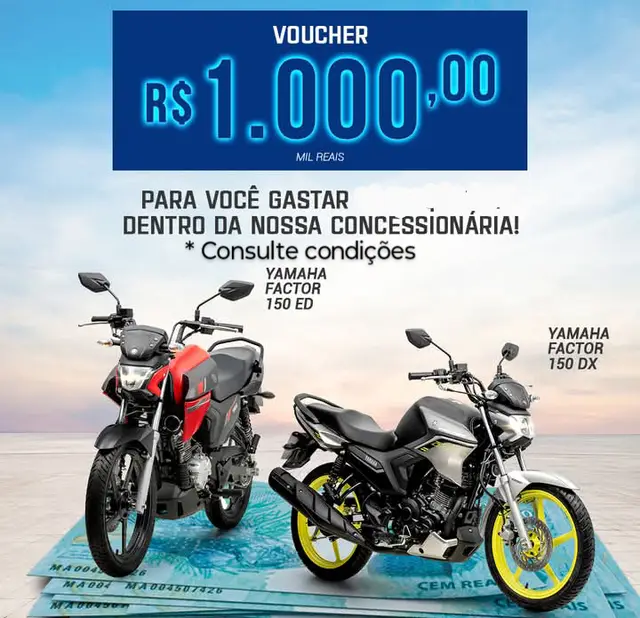 Carro Yamaha YBR 150 Factor 2025 DX