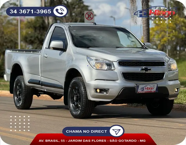 Carro Chevrolet S10 Cabine Simples 2013 S10 LT 2.4 (Flex) (Cab Simples) 4x2
