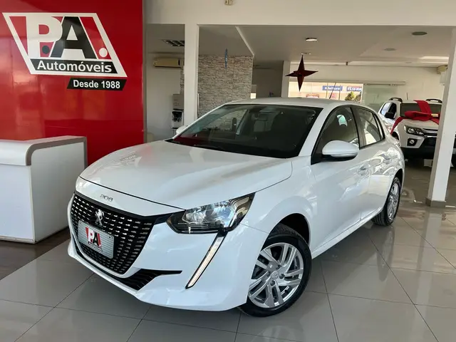 Carro Peugeot 208 2022 Active 1.6 Flex 16V 5p Aut.