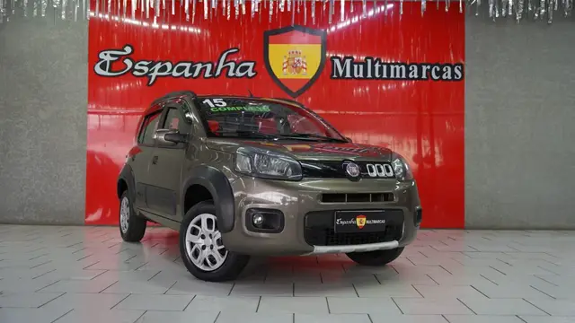Carro Fiat Uno 2015 Way 1.0 8V (Flex) 4p