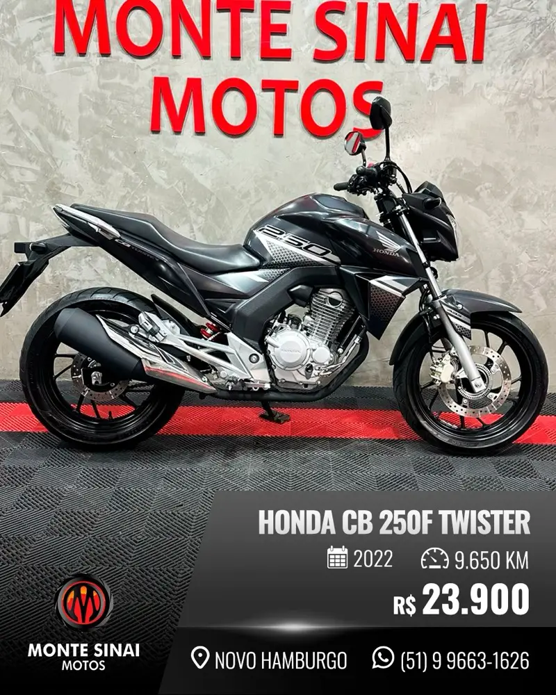 Honda CB 250F Twister 250F (ABS) Cinza fosco