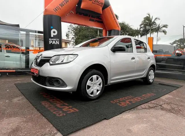 Carro Renault Sandero 2018 Authentique 1.0 12V SCe (Flex)