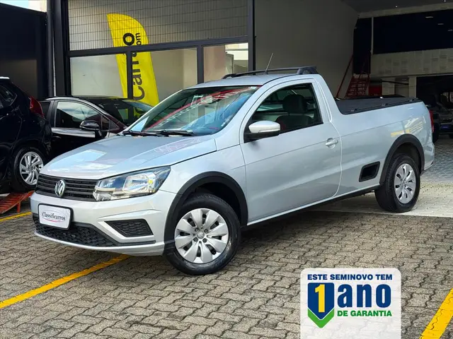 Carro Volkswagen Saveiro 2018 Trendline 1.6 MSI CS (Flex)