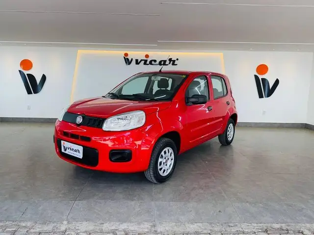 Carro Fiat Uno 2015 Attractive 1.0 8V (Flex) 4p