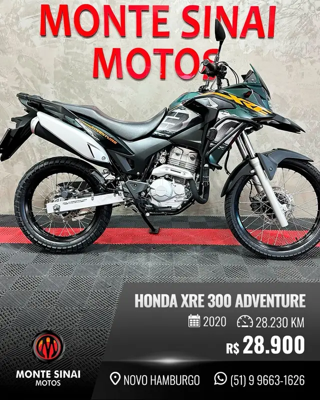 Carro Honda XRE 300 2020 (ABS) (Flex)