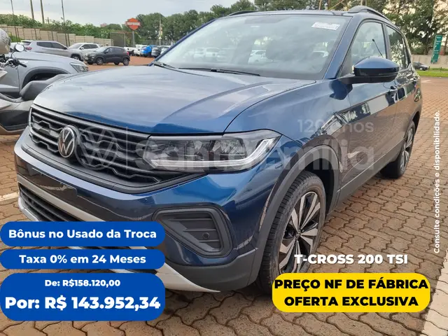 Carro Volkswagen T-Cross 2025 1.0 200 TSI 12V (Aut) (Flex)