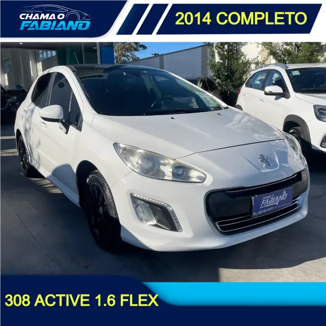 Carro Peugeot 308 2014 Active 1.6 16v (Flex)